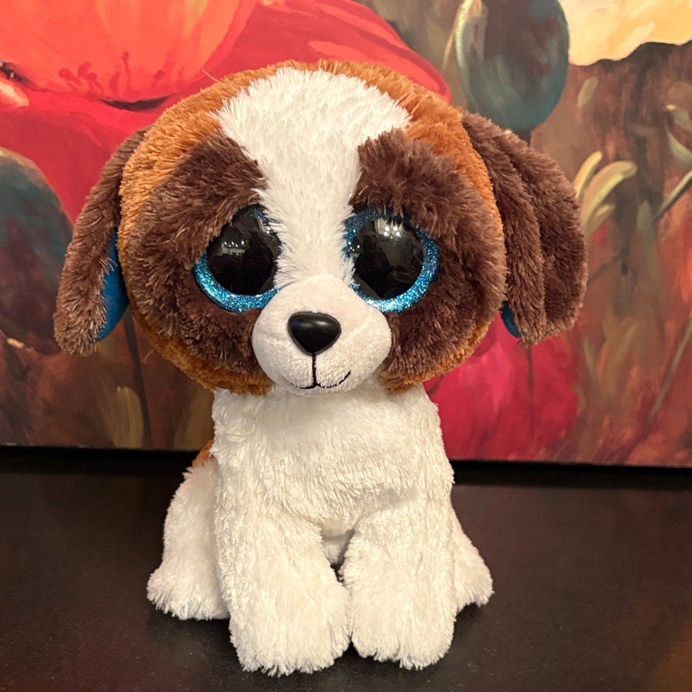 NWOT Charming Plush Puppy with Sparkling Eyes